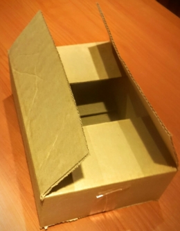Коробка упаковочная 3х слойная (гофрокороб) 300х200х100