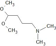 (4-(N,N- диметиламино)бутаналь диметил ацеталь 96% 50 гр 